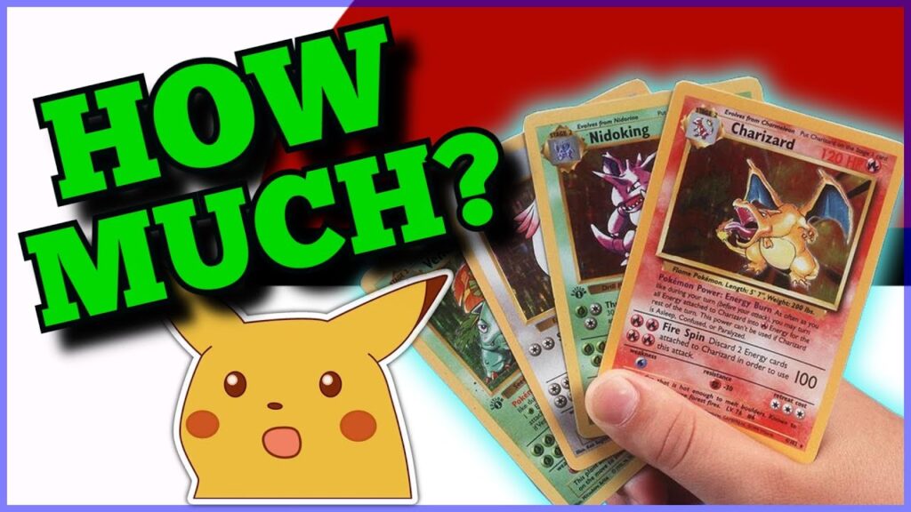 Pokémon cards stored in protective sleeves and a binder to prevent damage.